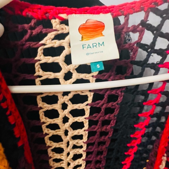 Farm rio colorful sweater cardigan - Picture 4 of 6